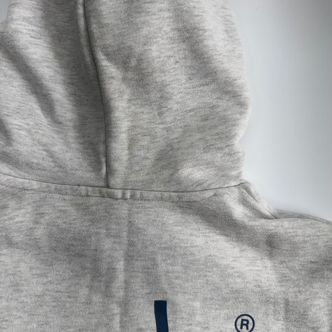 Brown breath 브라운 브레스 백 로고 멜란지 후드티 상품이미지9