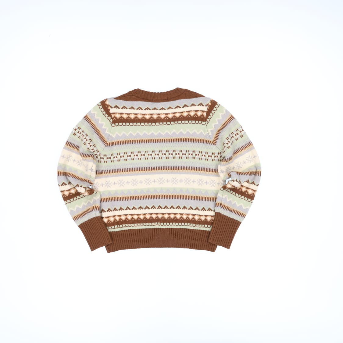 S 플라스틱아일랜드 패턴 니트 0413M 상품이미지2