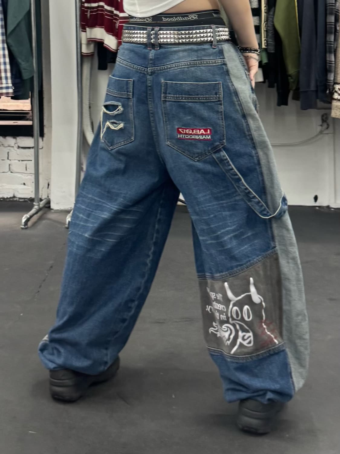 메인부스 벌룬 데님팬츠 상품이미지5