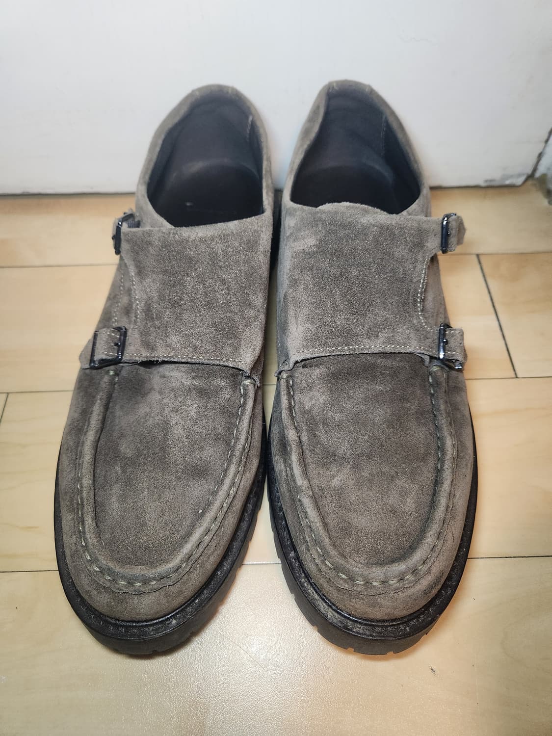 (270)마시모두띠 스웨이드 몽크 슈즈 상품이미지2