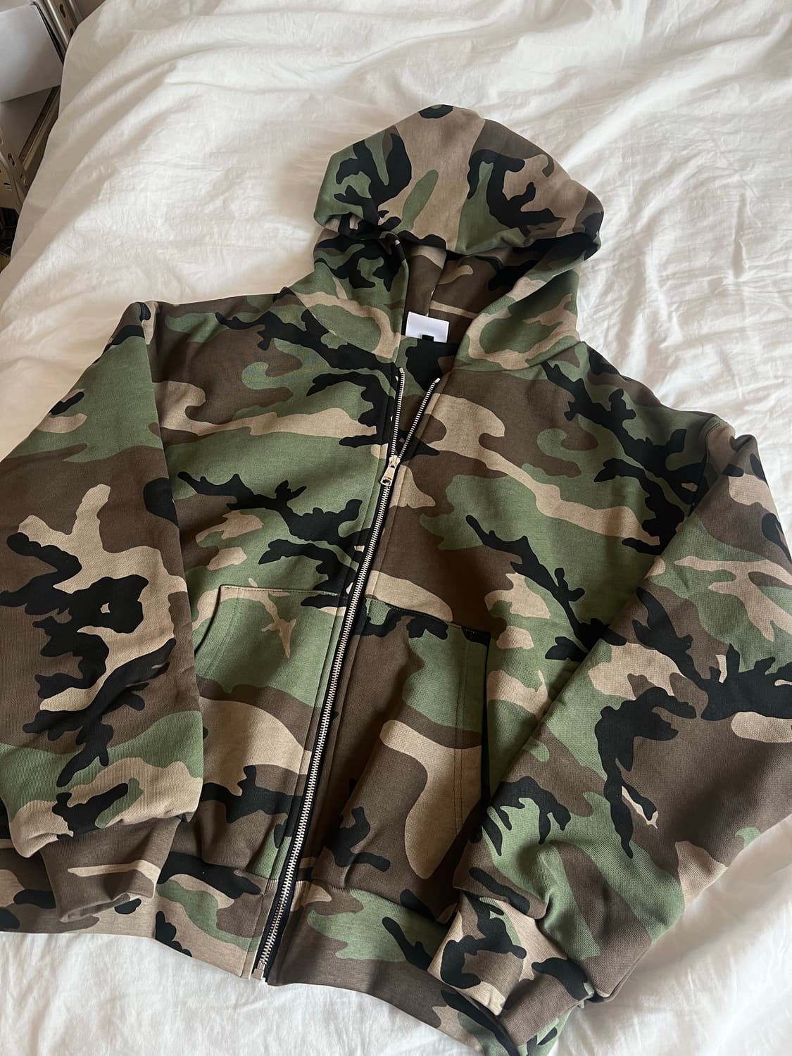 zicmade 카모 후드집업 L 새제품 상품이미지4