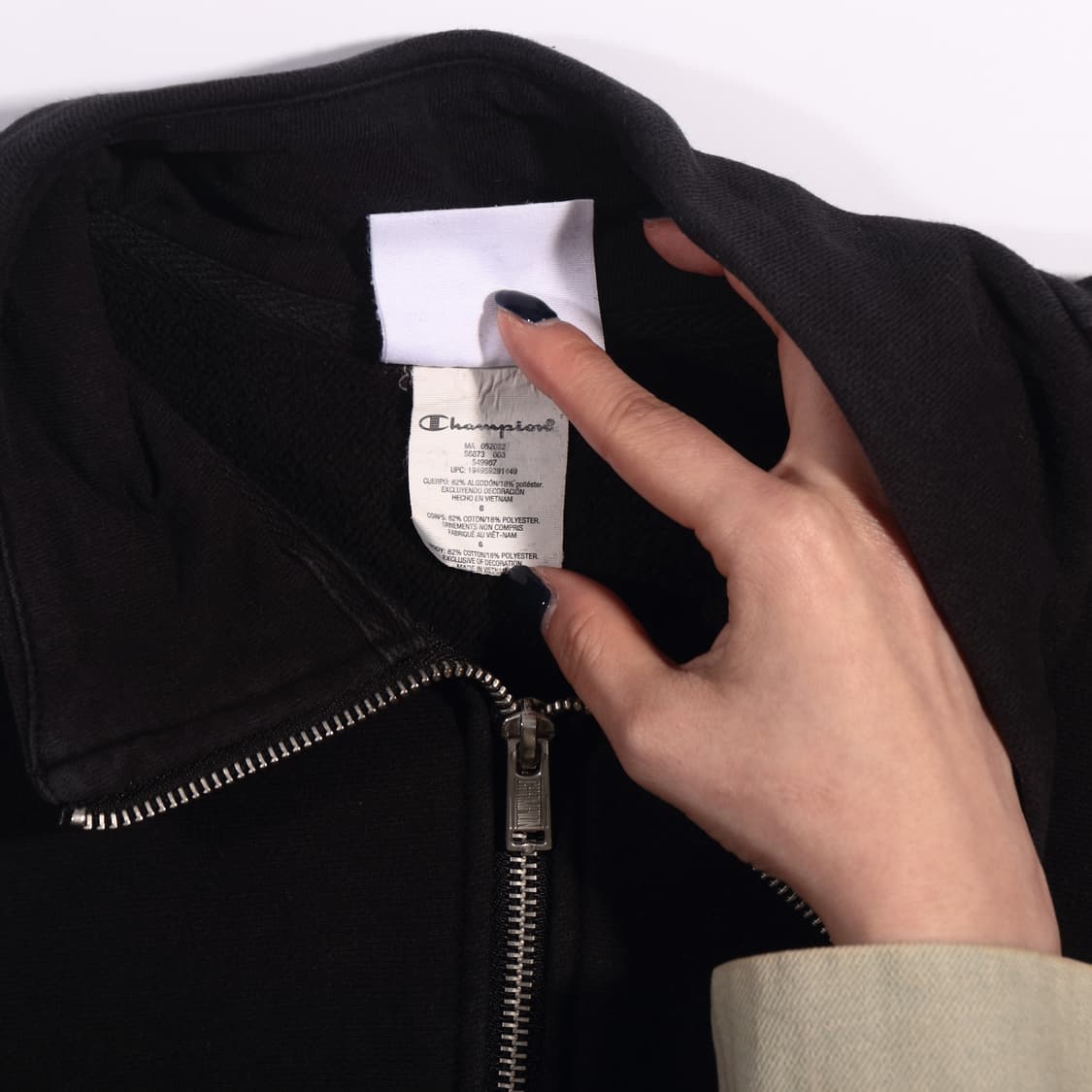 챔피온 리버스위브 반집업 맨투맨 B239 상품이미지4