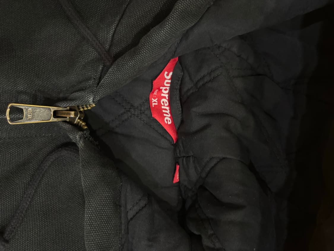 슈프림 페이즐리 스터드 워크자켓 블랙 - 23FW 상품이미지6