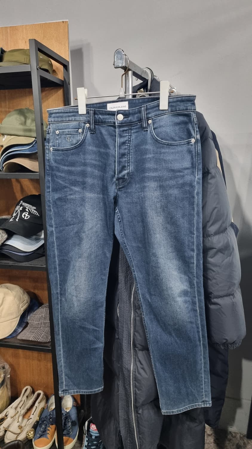 (CKJ) 켈빈클라인진 34size (허리반품44,기장93) 대디 스판 상품이미지1