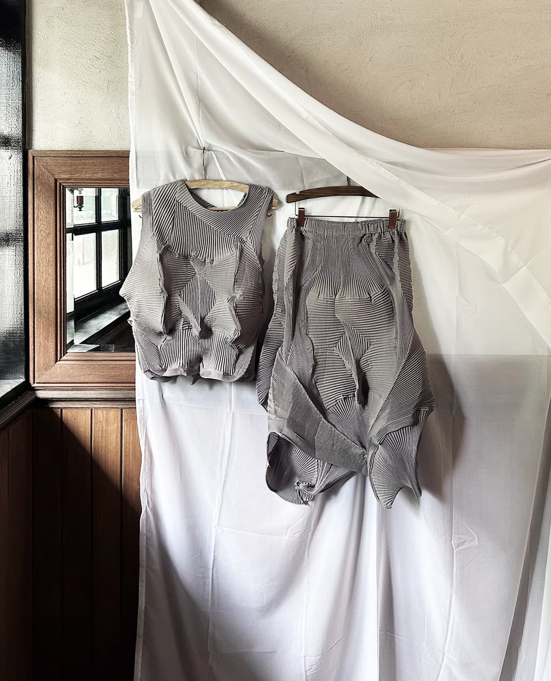 pleats top & skirt set 상품이미지10
