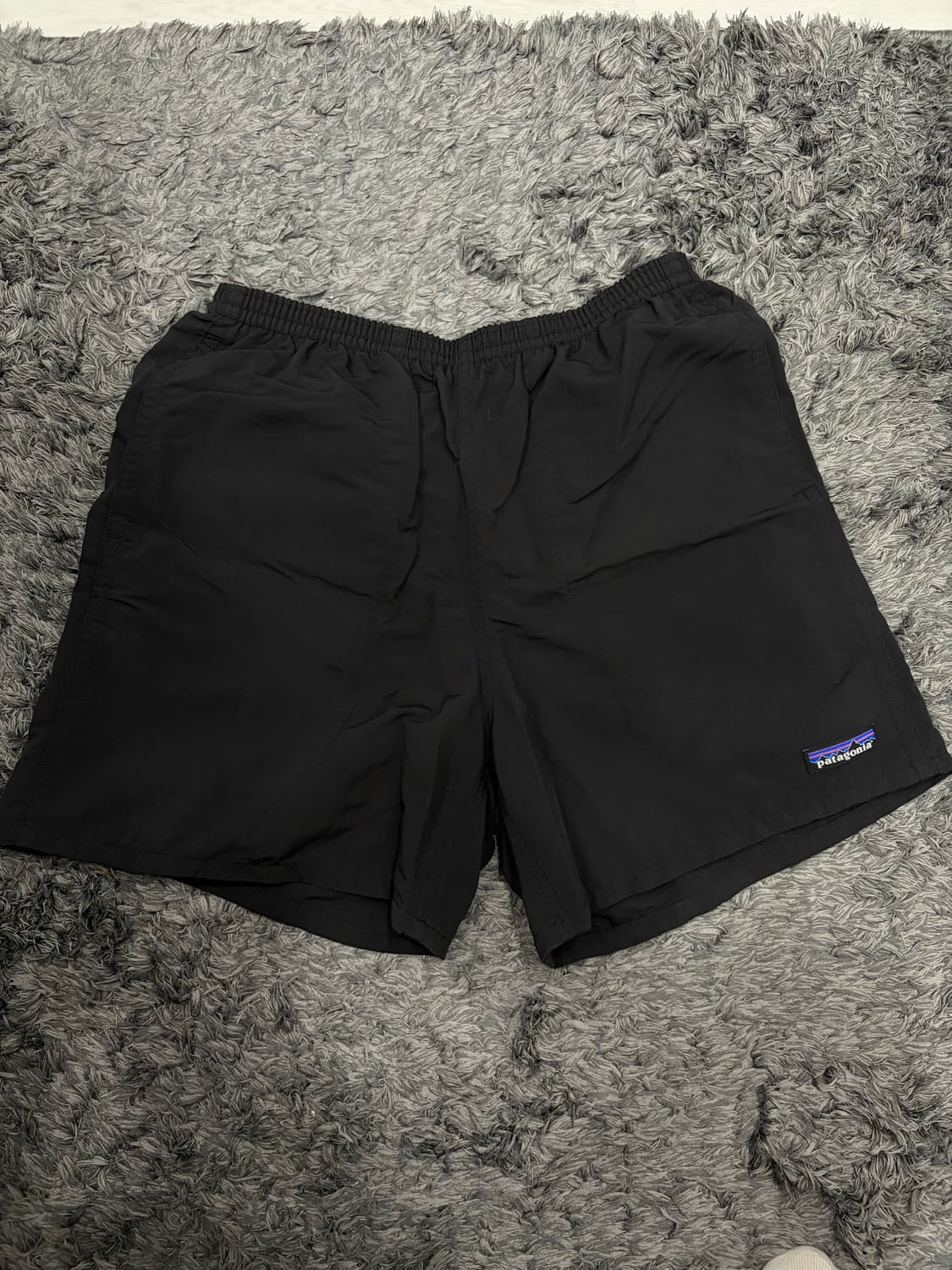 파타고니아 배기스 5인치 블랙 S 상품이미지1