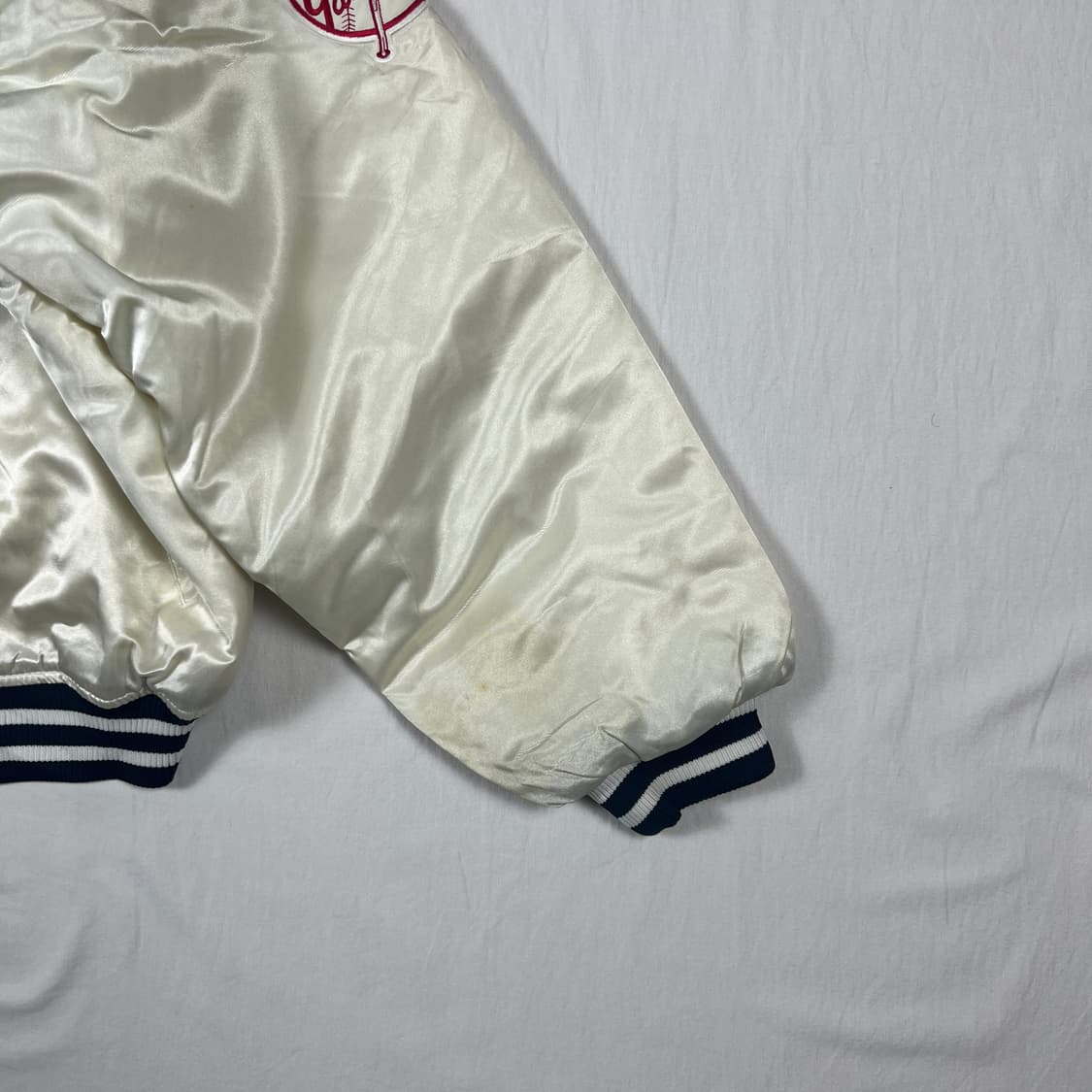 90‘s 마제스틱 mlb ny양키즈 팀 봄버자켓 상품이미지5