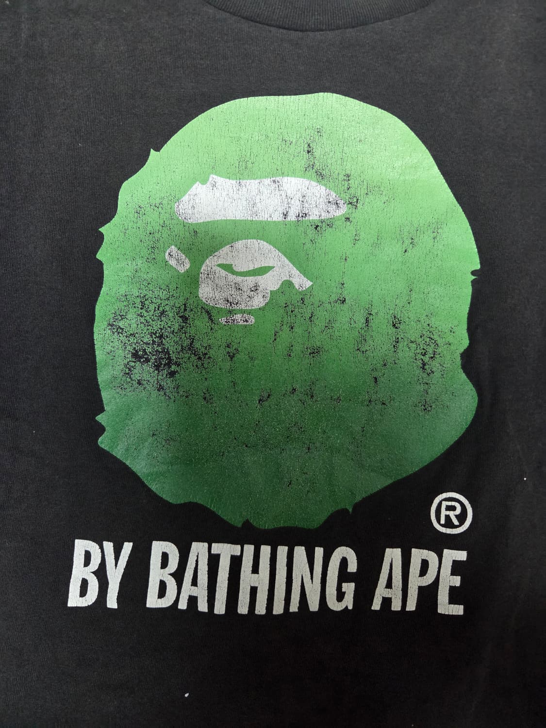 베이프 빅 에이프 헤드 로고 티셔츠 상품이미지3