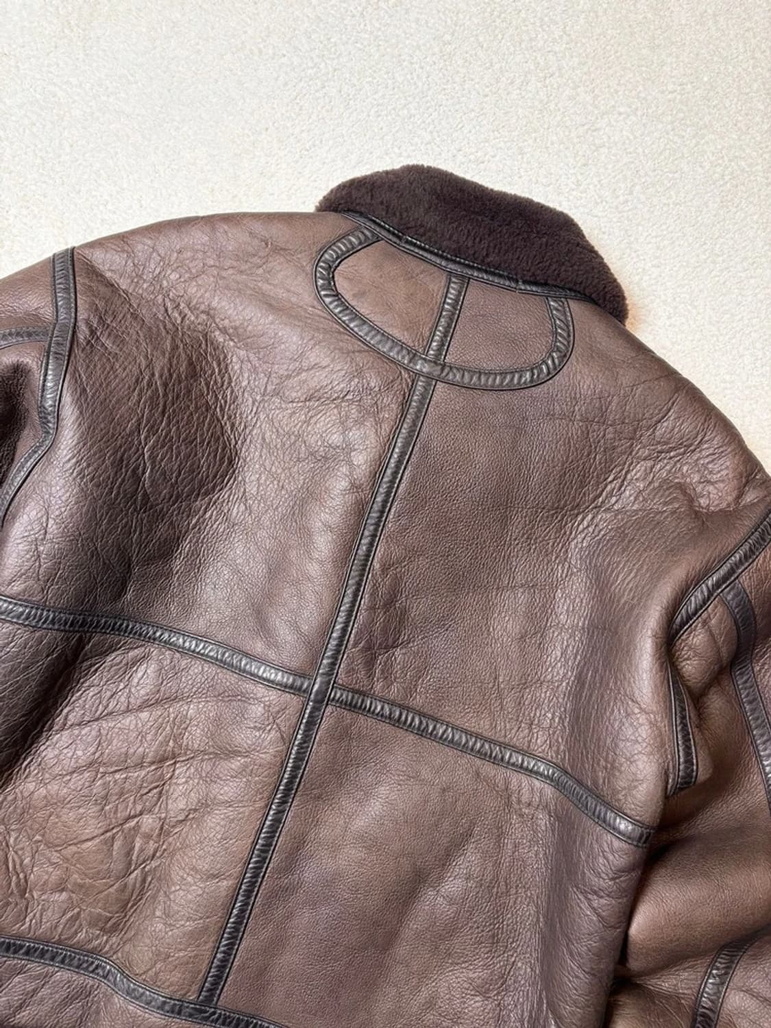 Selctede 90's B-3 양가죽 무스탕 자켓 PN6619 상품이미지7