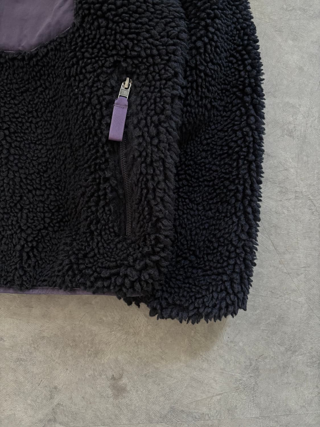 Patagonia 파타고니아 퍼플 컬러 플리스 자켓  상품이미지9