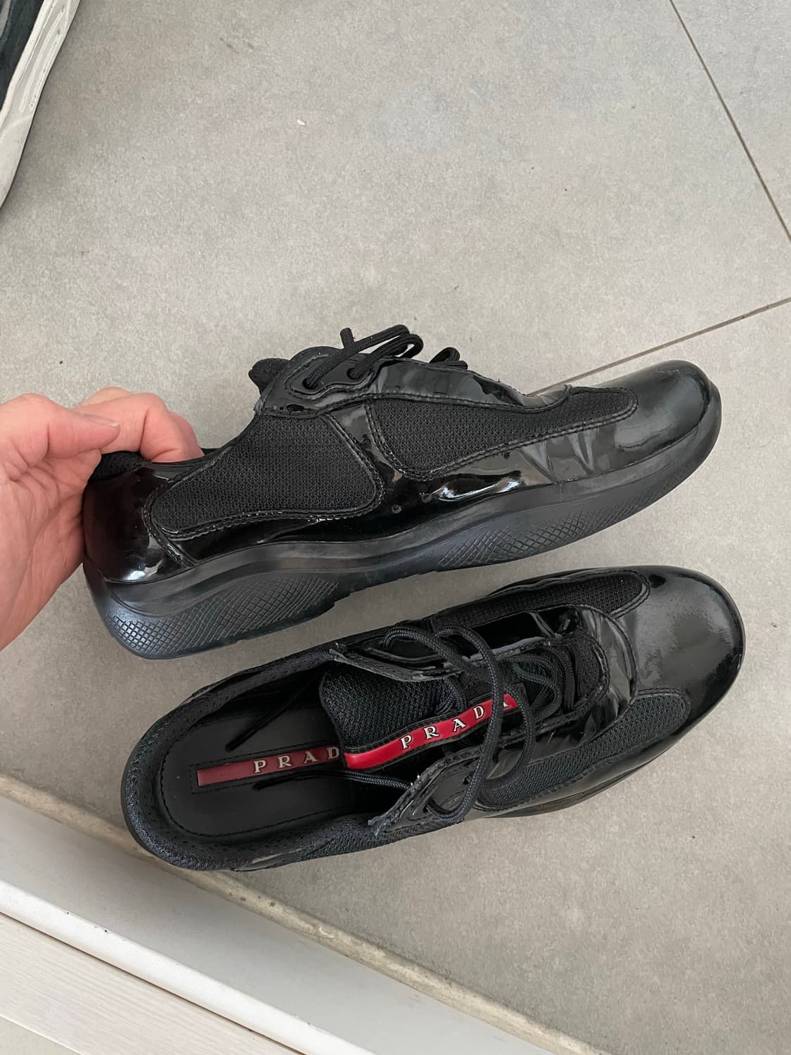 [260-265] 프라다 아메리카컵 블랙 prada america cup 상품이미지3