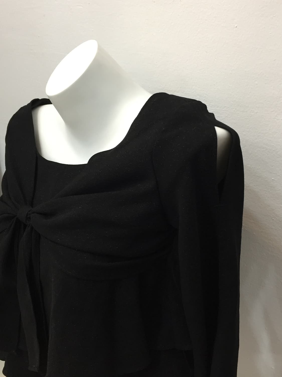 글리터 트임 리본 갸루 티셔츠 상품이미지6