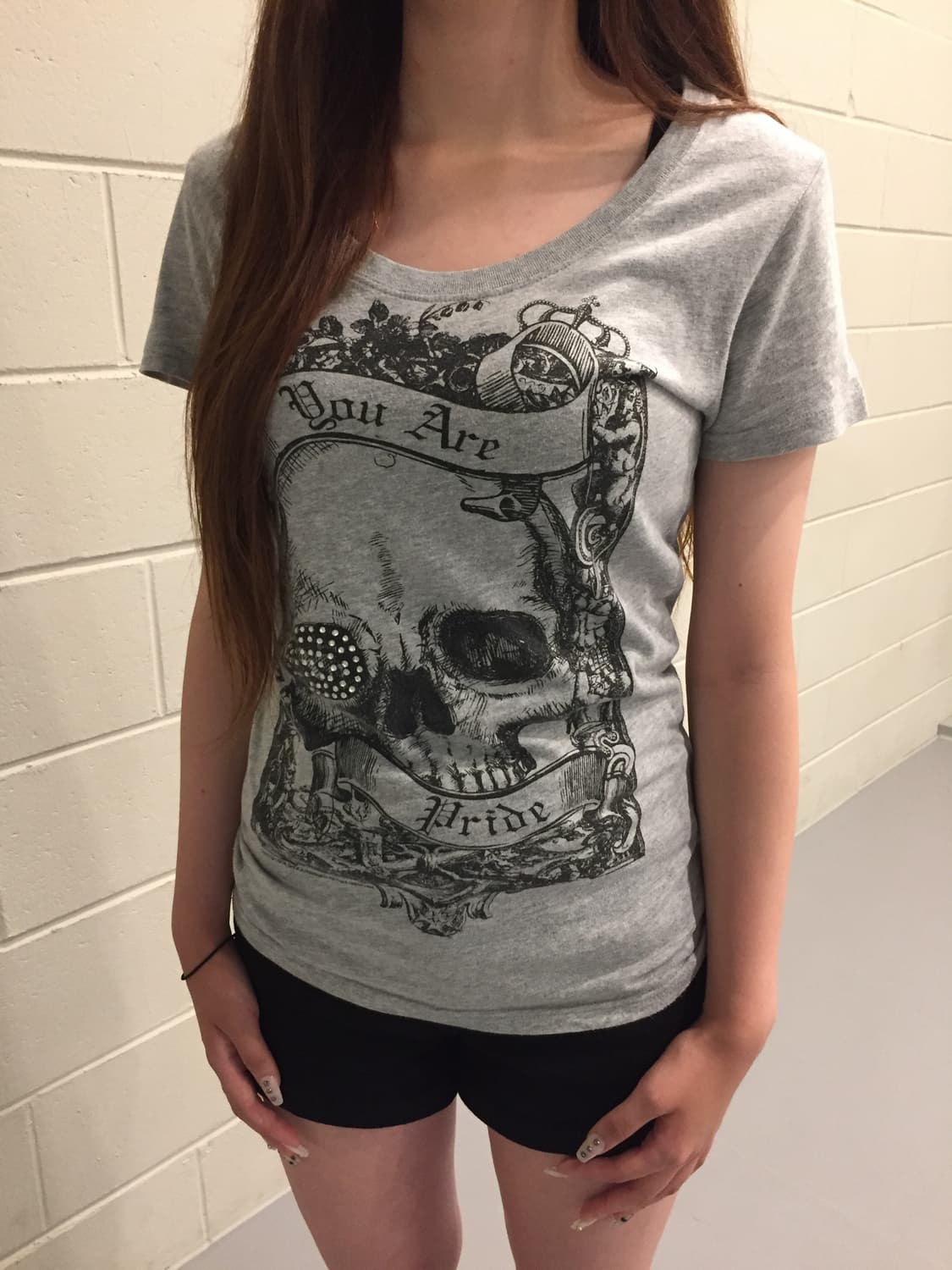 “Sp Ray“ Skull beads short sleeve 상품이미지8