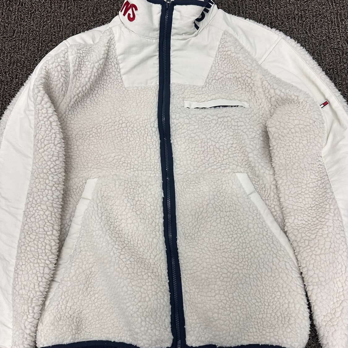 타미진스 뽀글이 털 플리스 자켓 XS 상품이미지3