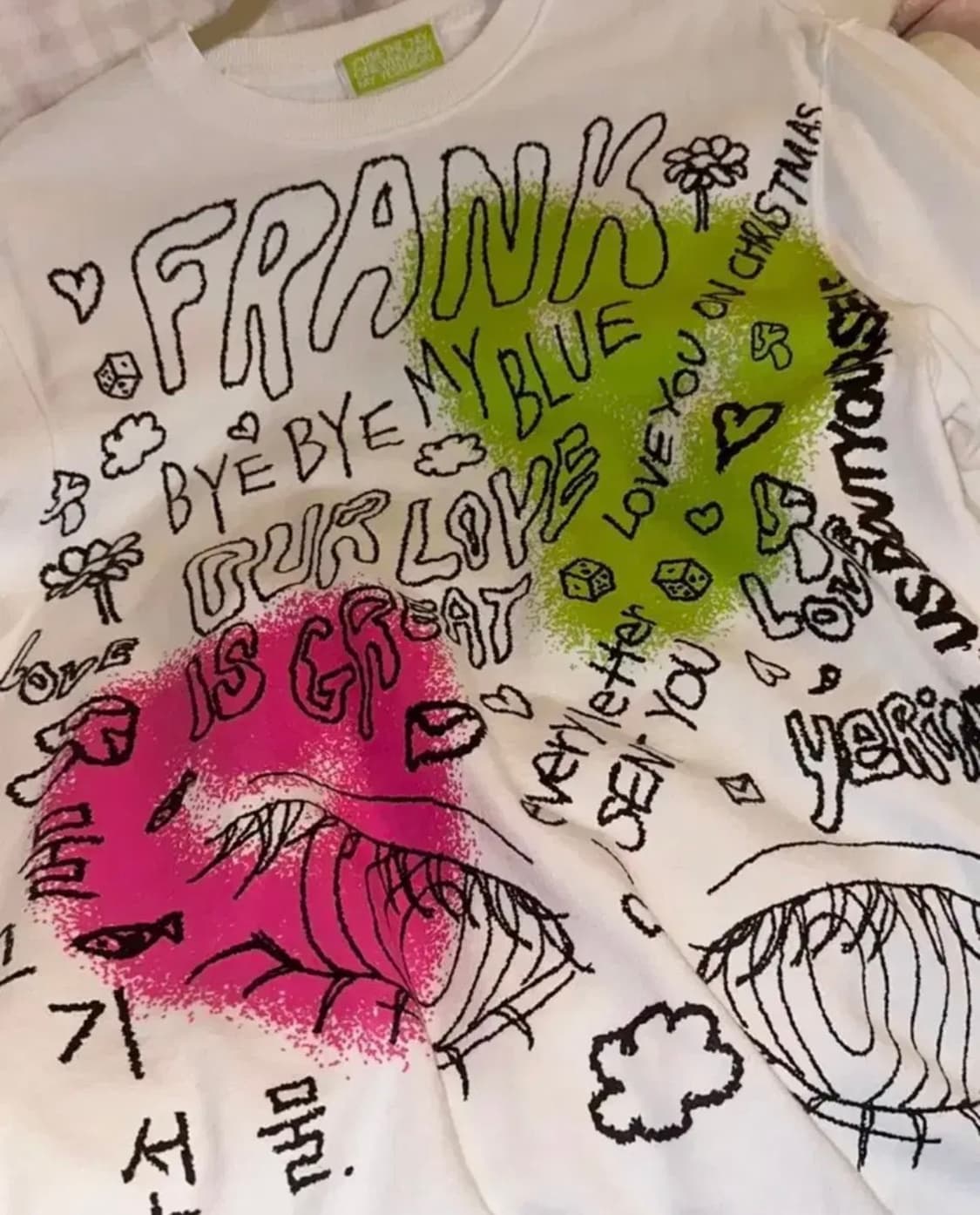 백예린 비이커 10주년 맨투맨 m 사이즈 상품이미지2