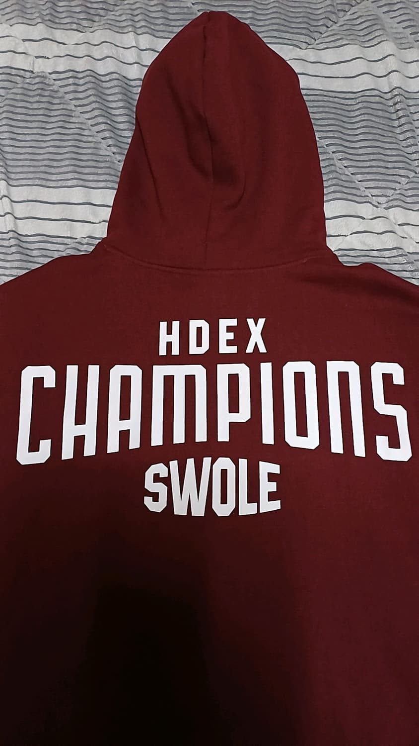 HDEX 챔피언스 오버핏 기모후드 110 가슴67 기장73 상품이미지5