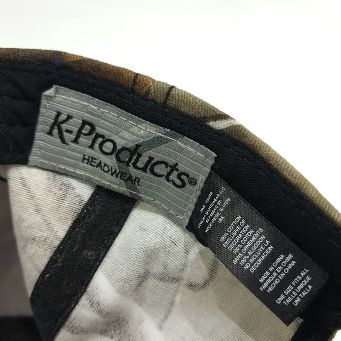 빈티지 K-Products 리얼트리 카모 볼캡 P1723 상품이미지8