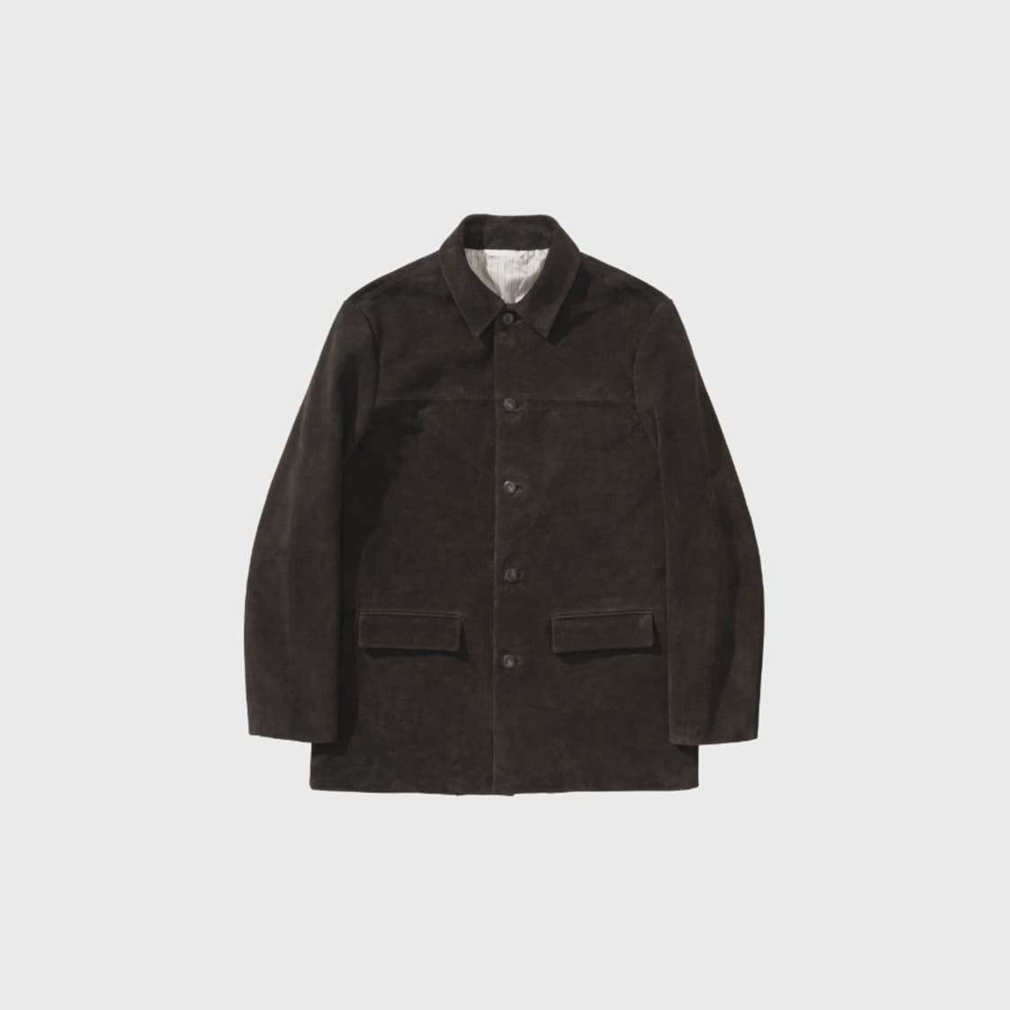 강정석 스웨이드 카코트 52 브라운 상품이미지1