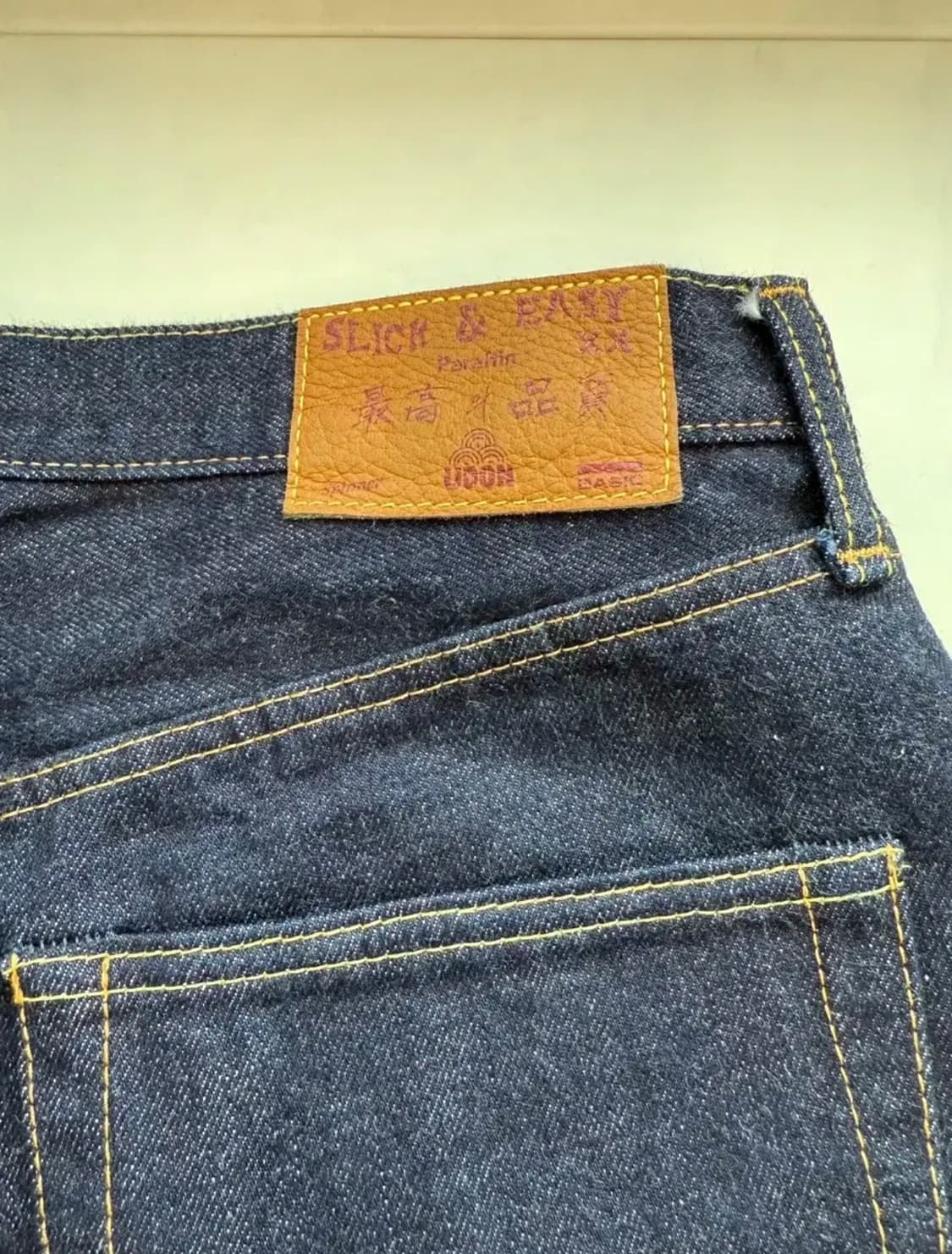 어데케이드 슬릭앤이지 우동 셀비지 데님 1.2 30사이즈 상품이미지7