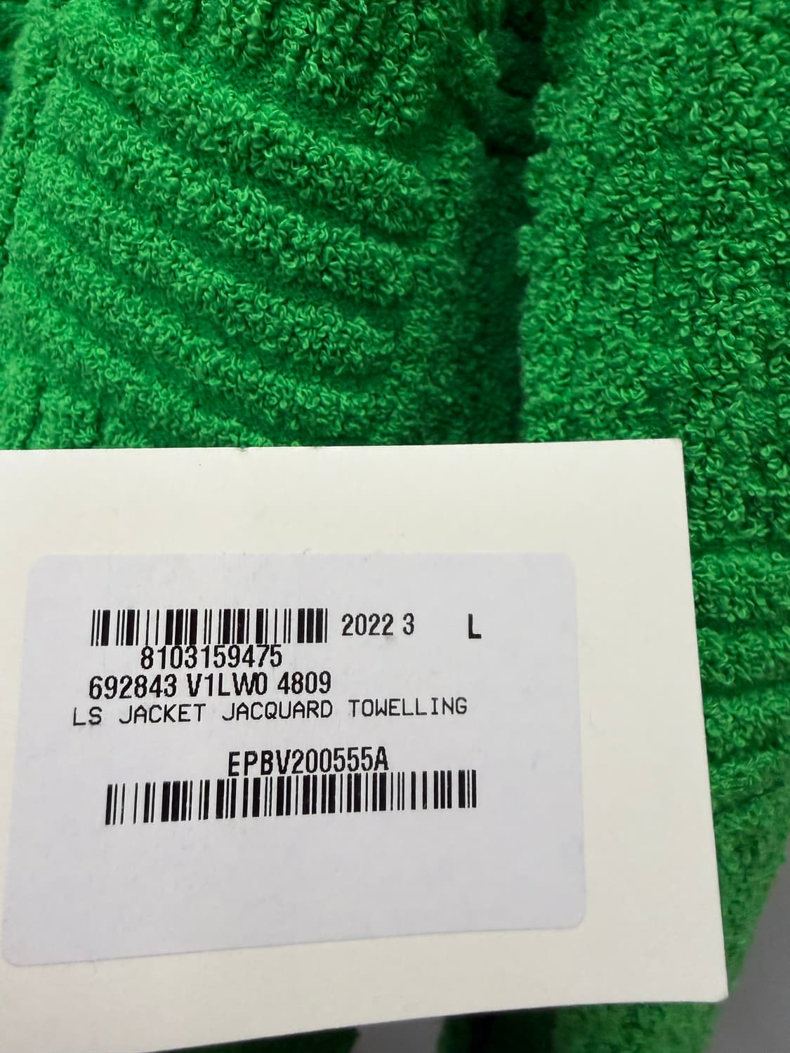 보테가베네타 인트레치아토 테리 자카드 재킷 ( 100 ) 상품이미지5