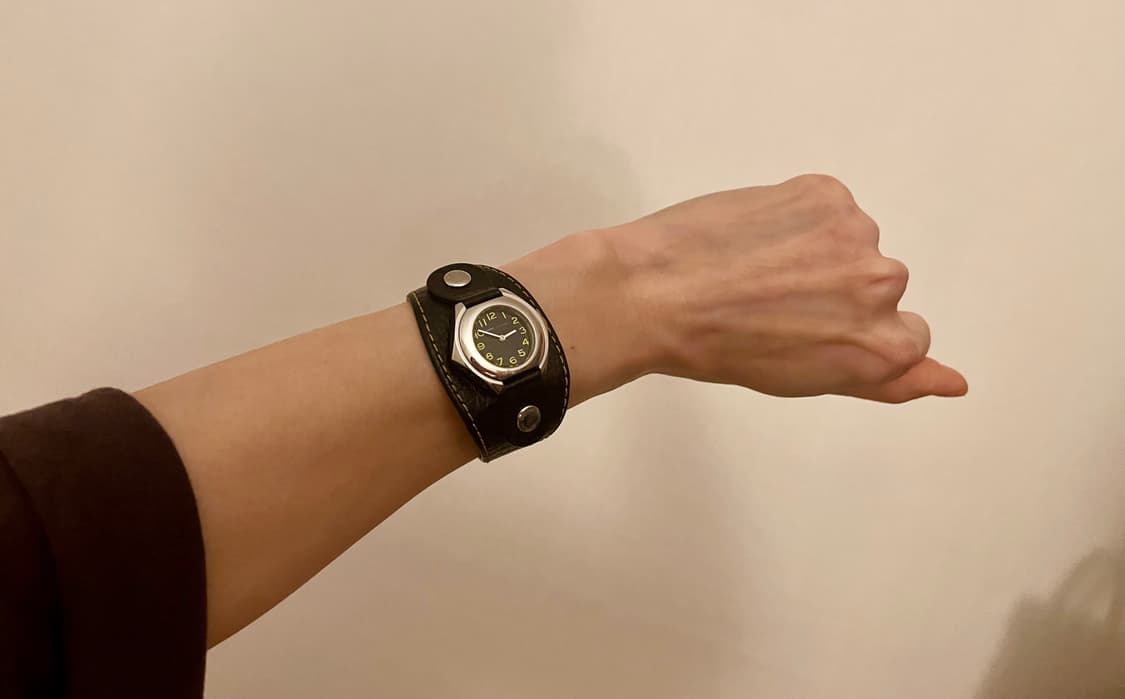 Marc by Marc Jacobs 마크제이콥스 빈티지 분트 가죽 시계 상품이미지9