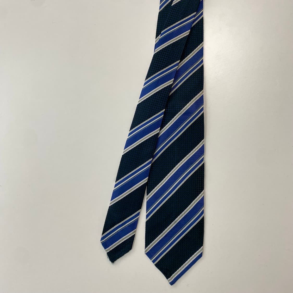 빔즈에프(BEAMS F) 블랙 정품 명품넥타이 7.6cm 상품이미지1