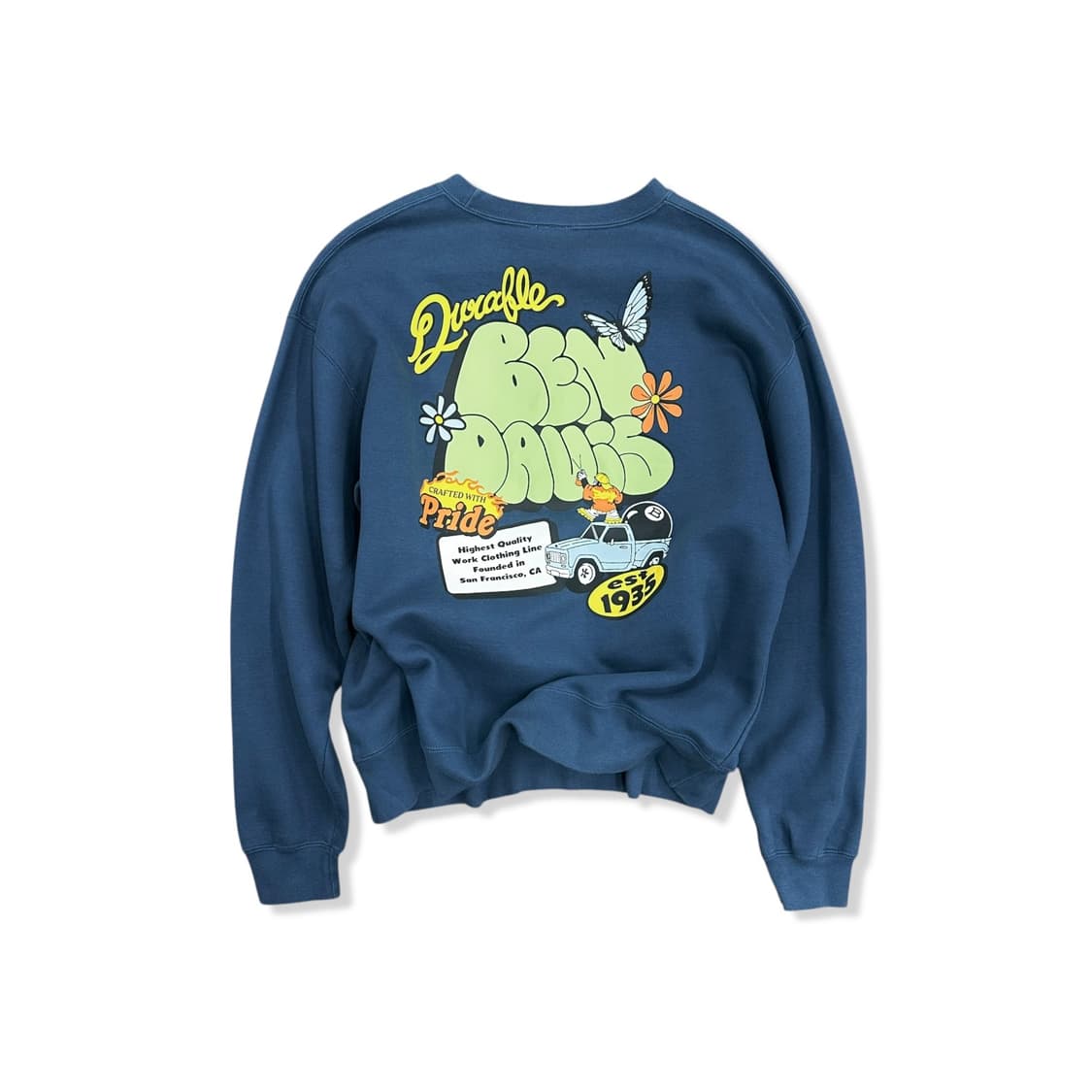 Bendavis, print blue sweatshirt 상품이미지1