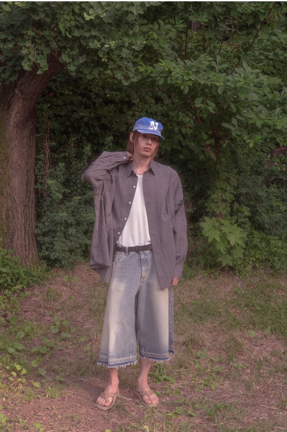 Nos Couleurs 노쿨러스 체크바이트 셔츠 1 상품이미지7