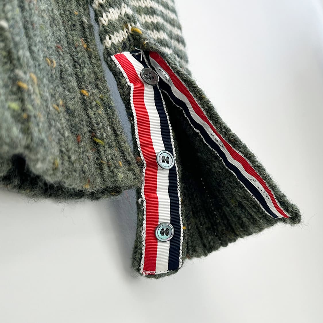 톰브라운 울 100% 페어아일 니트 스웨터 파워 정품 여성 1 상품이미지6