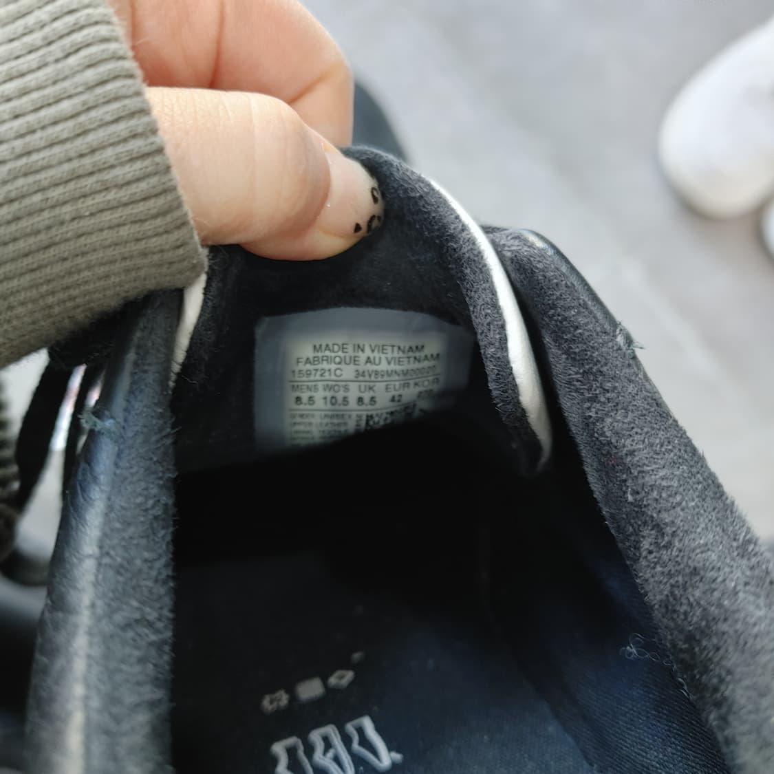 270 컨버스 남성 원스타 핀스트라이프 블랙 157921C 상품이미지7