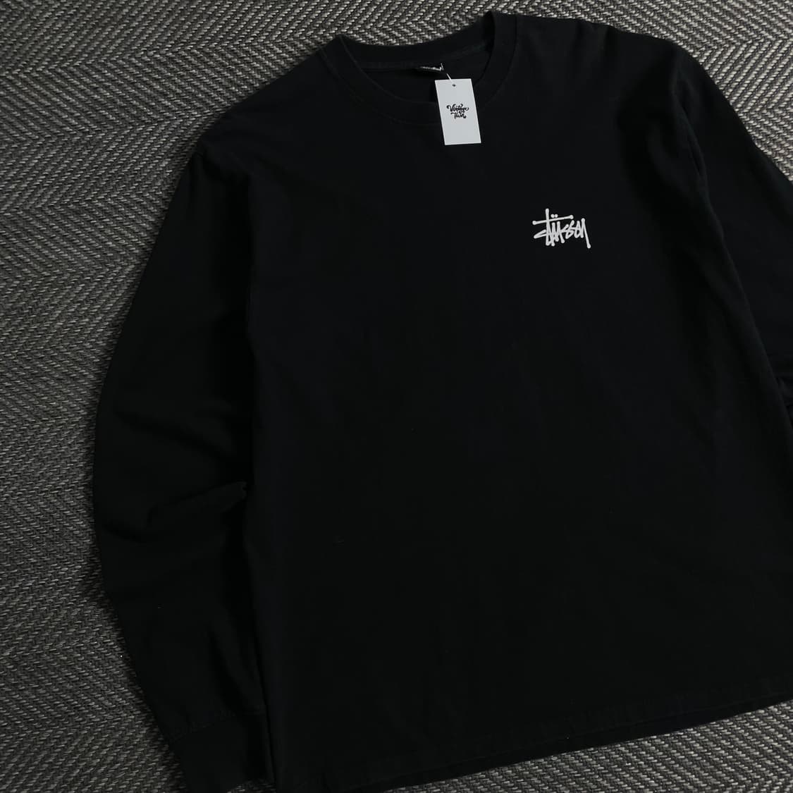 스투시 베이직 빅로고 박시핏 롱슬리브 티셔츠o 3463 상품이미지4