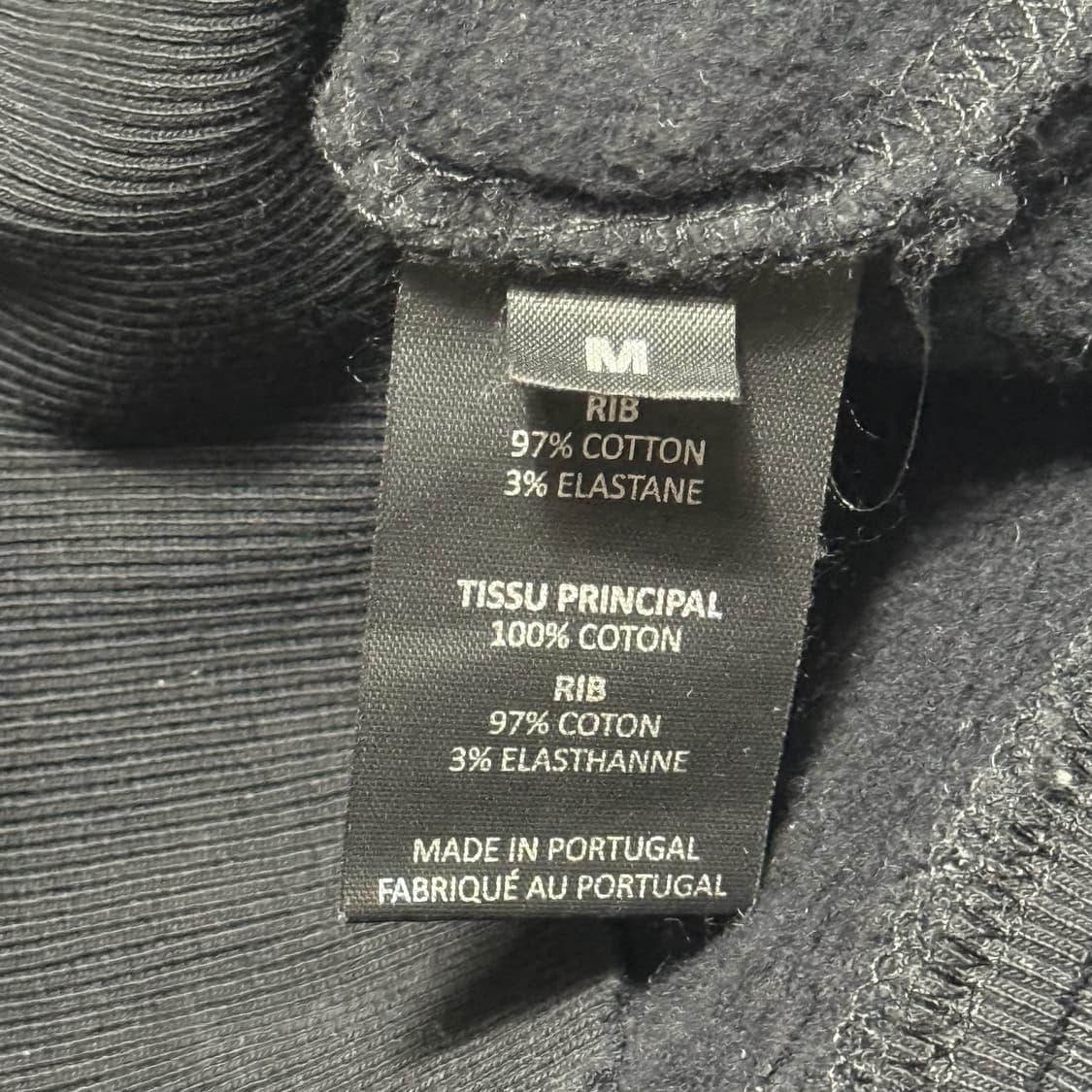 Vetements 2019 ETE 조지아 로고 블랙 후드티 상품이미지4