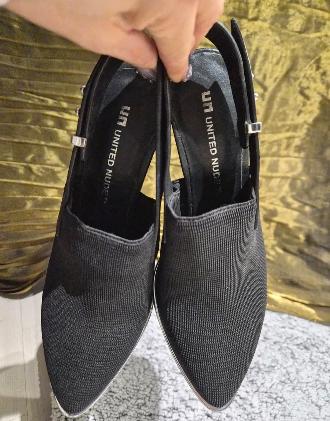 UNITED NUDE 메쉬 양가죽 힐 상품이미지2