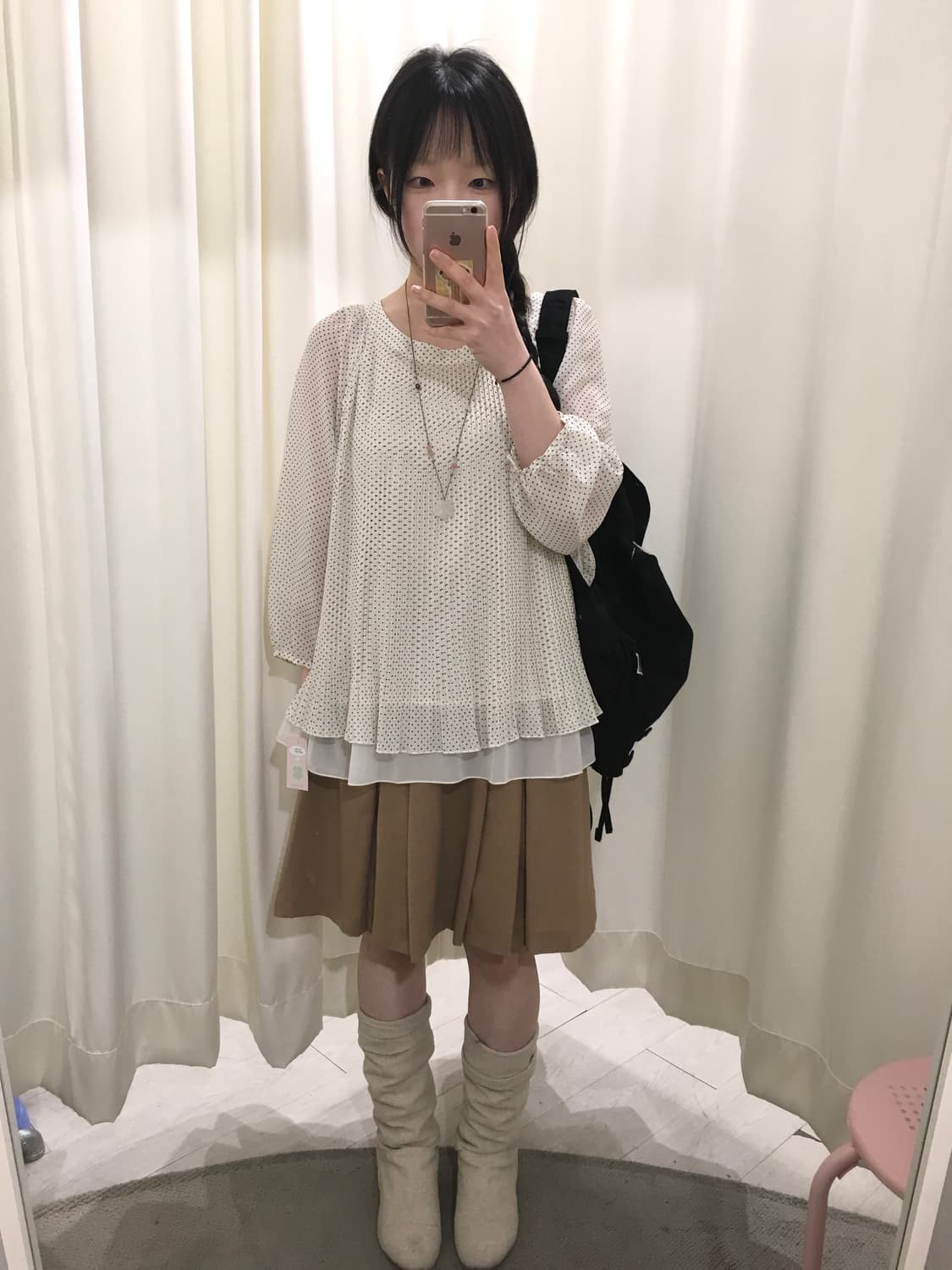 dotdot pleats blouse 상품이미지2