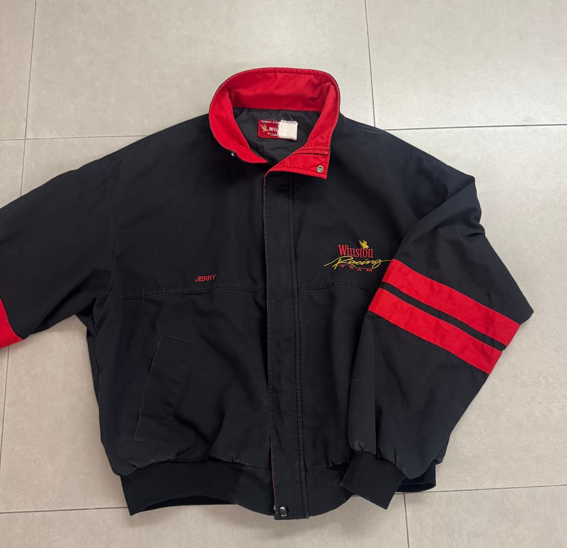 90’s Swingster winston 레이싱팀 봄버 자켓 XL 상품이미지2