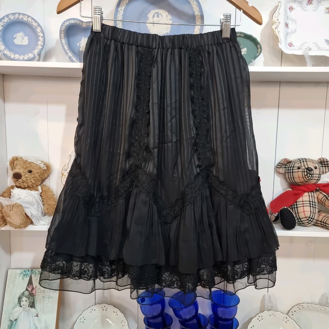 (axes femme엑시즈팜) 고딕 로리타 치마 상품이미지1