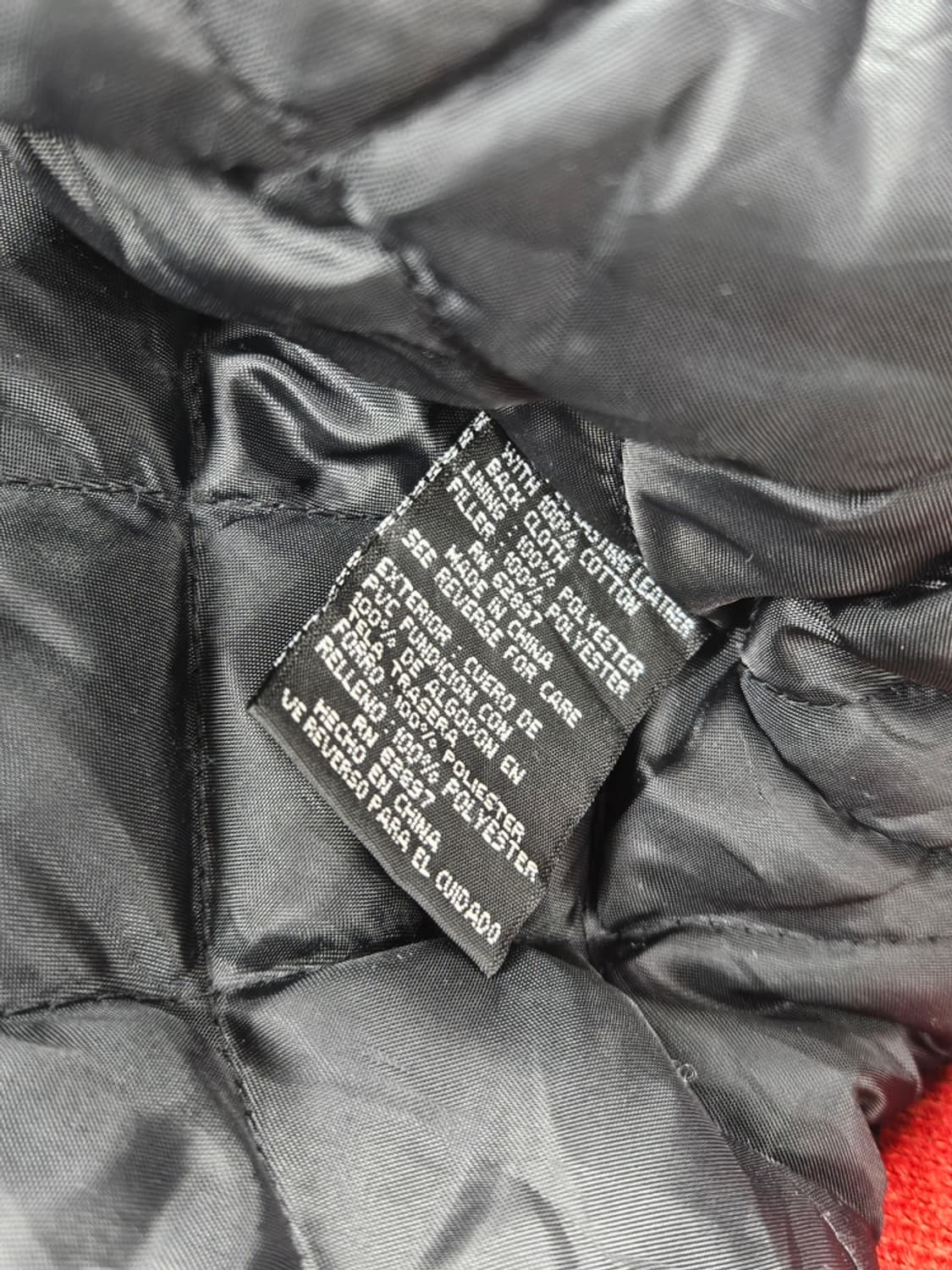 퍼스트 다운 레드트림 레이싱 기어 터보 풀 가죽자켓 (L) / 11107 상품이미지9