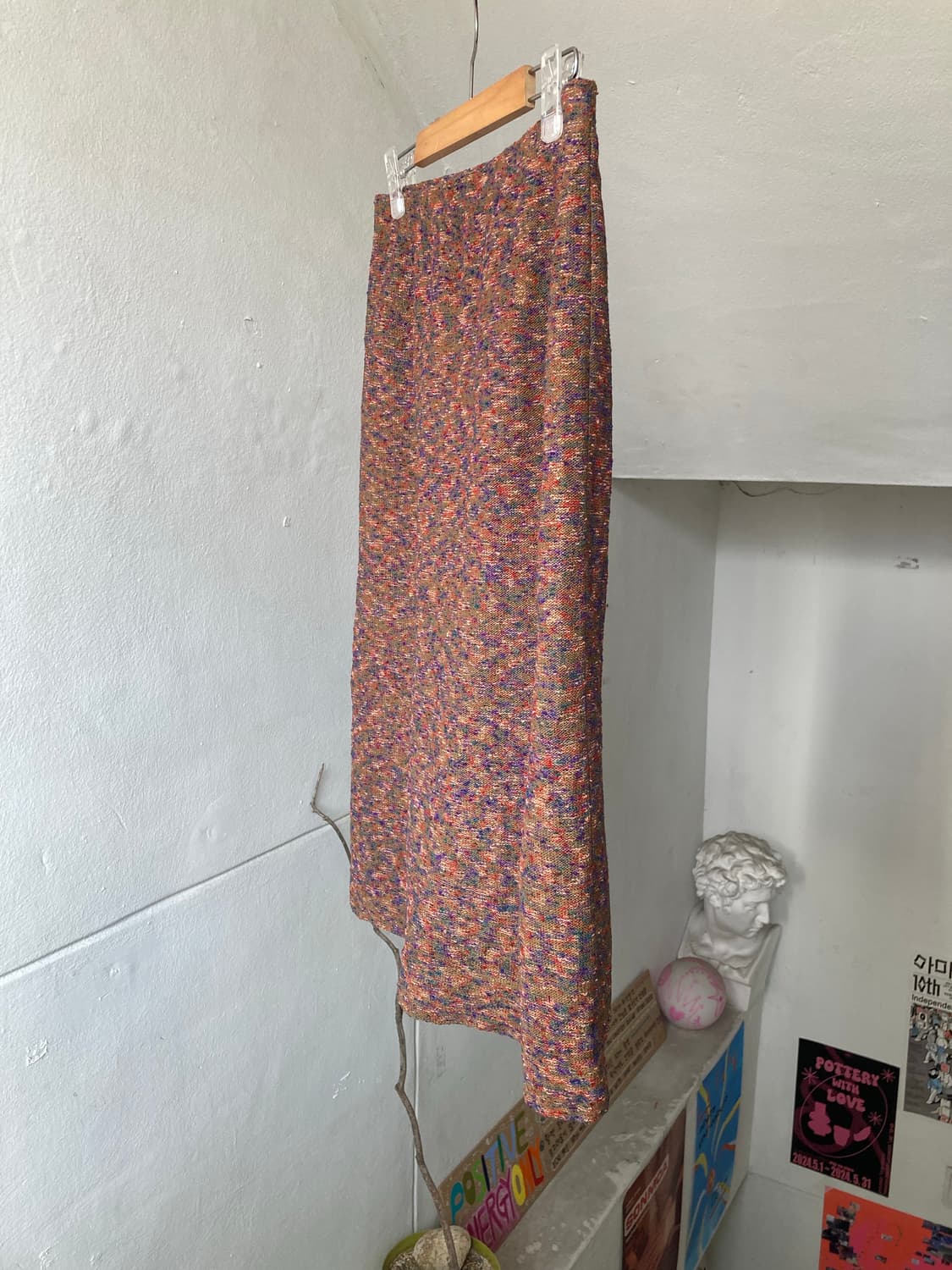 미쏘니 style 미디 레이어드 스커트 상품이미지7