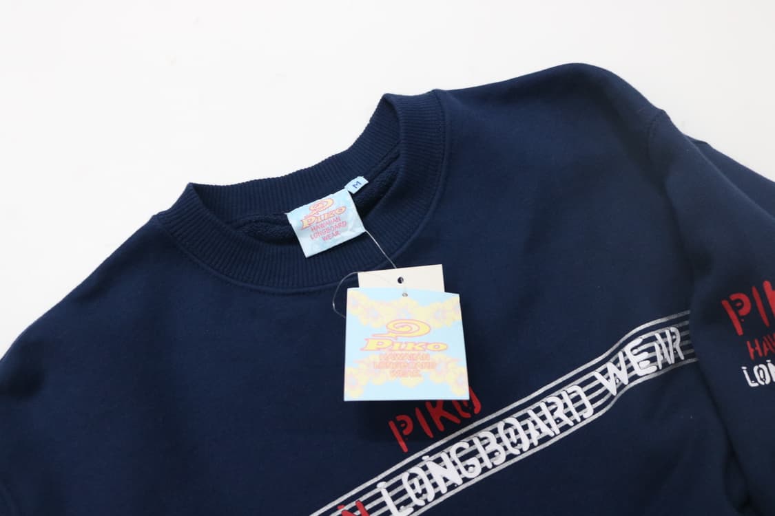 PIKO 피코 빈티지 하와이안 롱보드 웨어 그래픽 맨투맨 (M) 상품이미지5