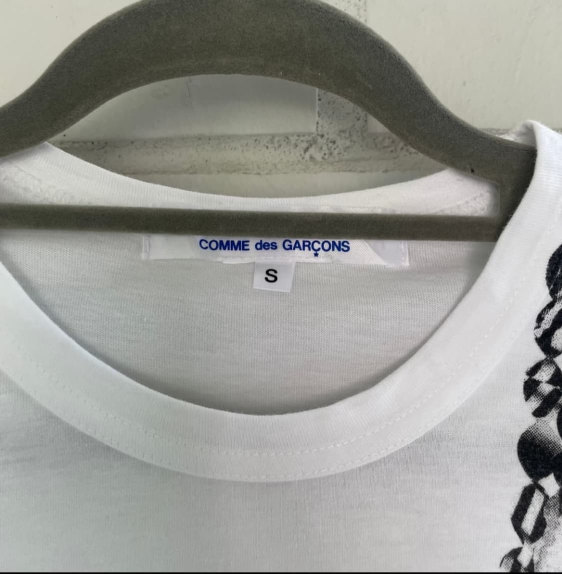 꼼데가르송 프린팅 롱슬리브 상품이미지2