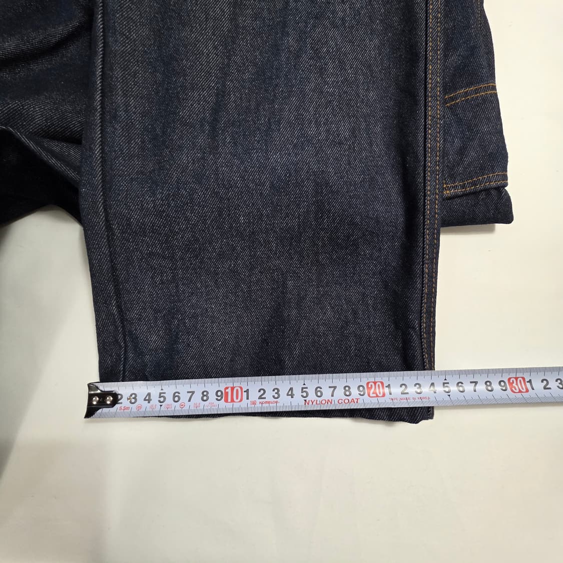 1133 [DECRT] 데님 카고 와이드 팬츠 32 상품이미지5