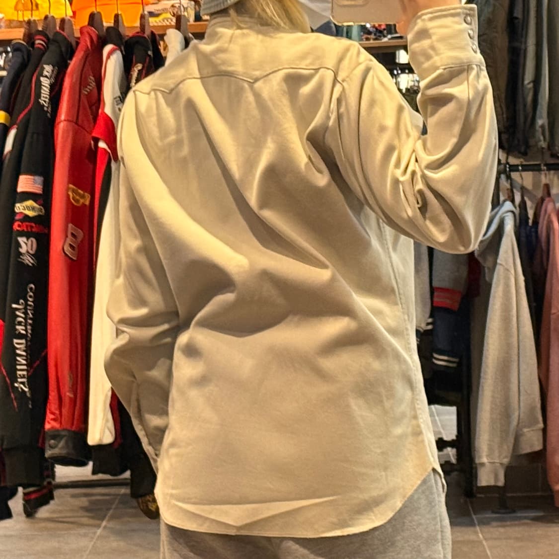 [NO.9] 리바이스 아이보리 셔츠 상품이미지5