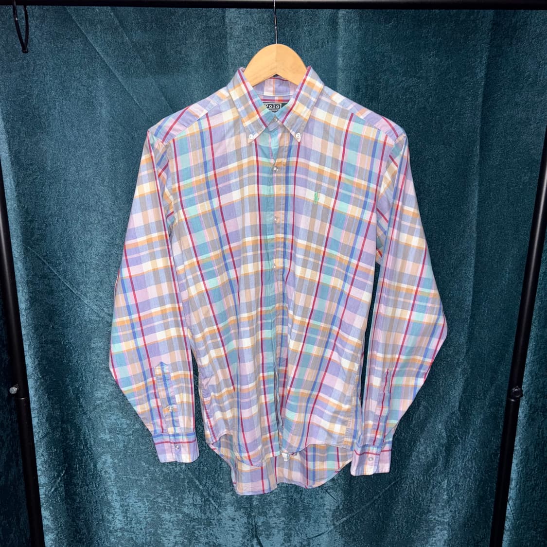 (L) 폴로 랄프로렌 레이디 멀티컬러 체크 셔츠 상품이미지1