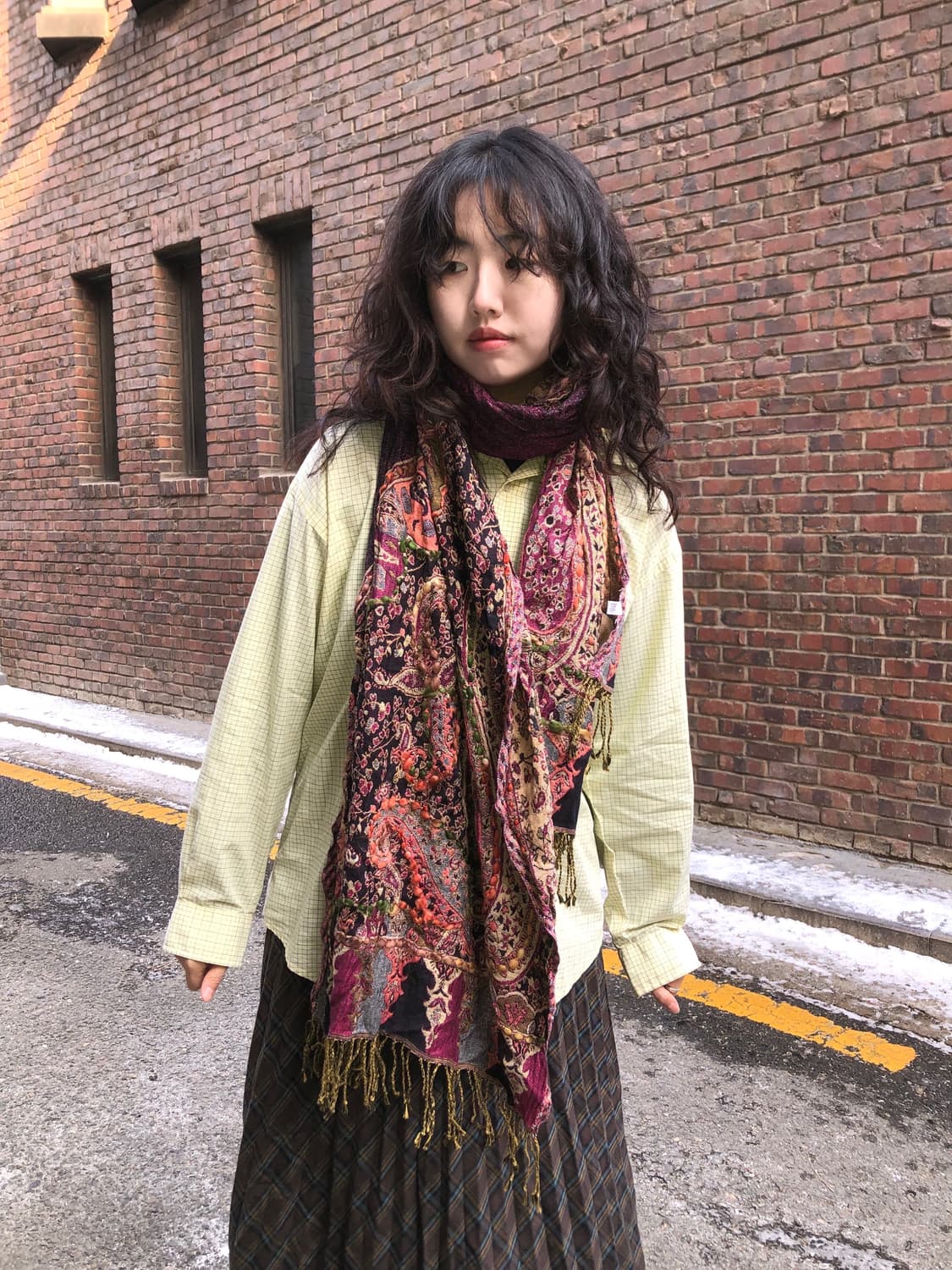 ethnic pattern muffler 상품이미지10