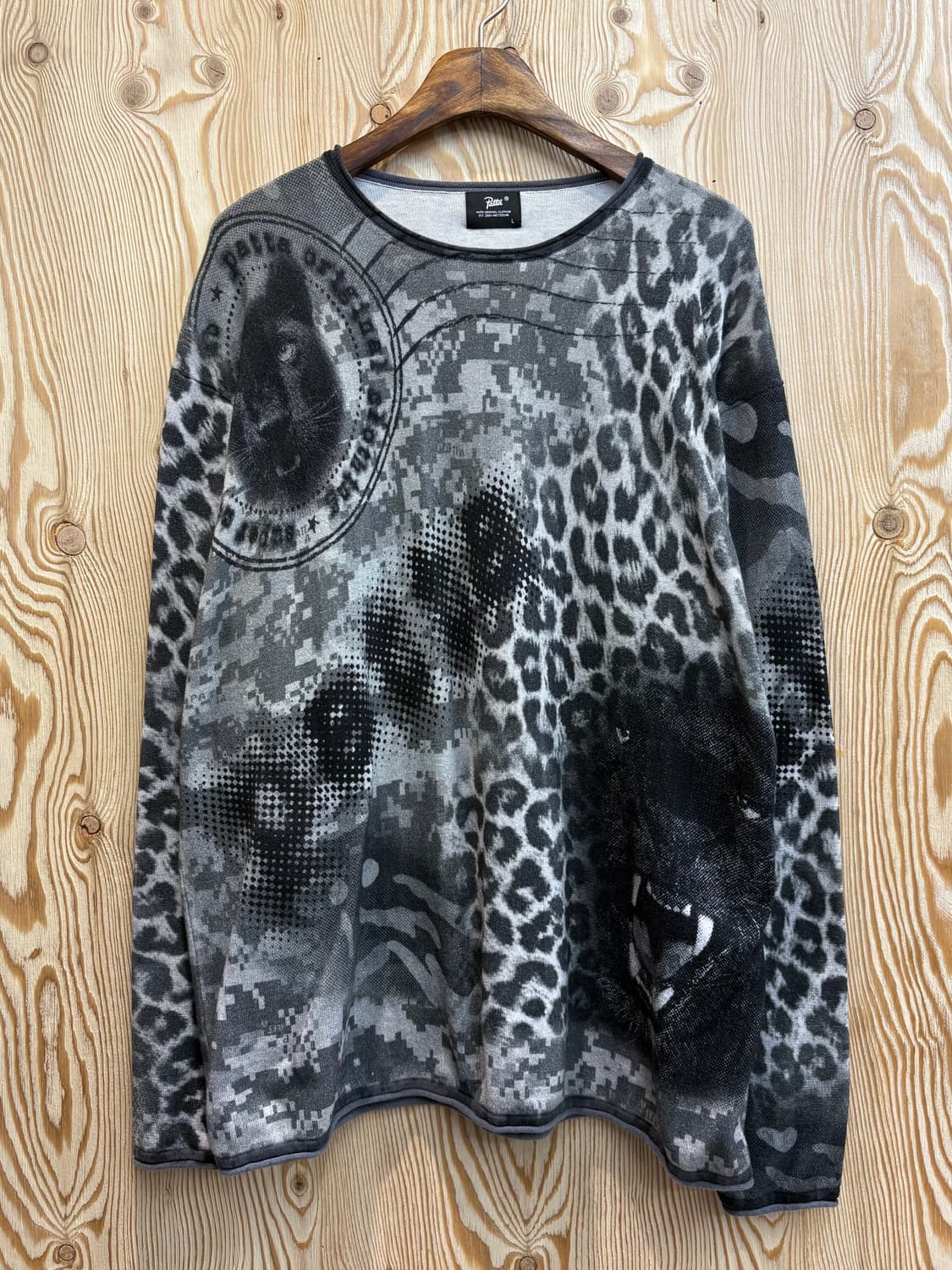 파타 정글 니트 롱슬리브 상품이미지1