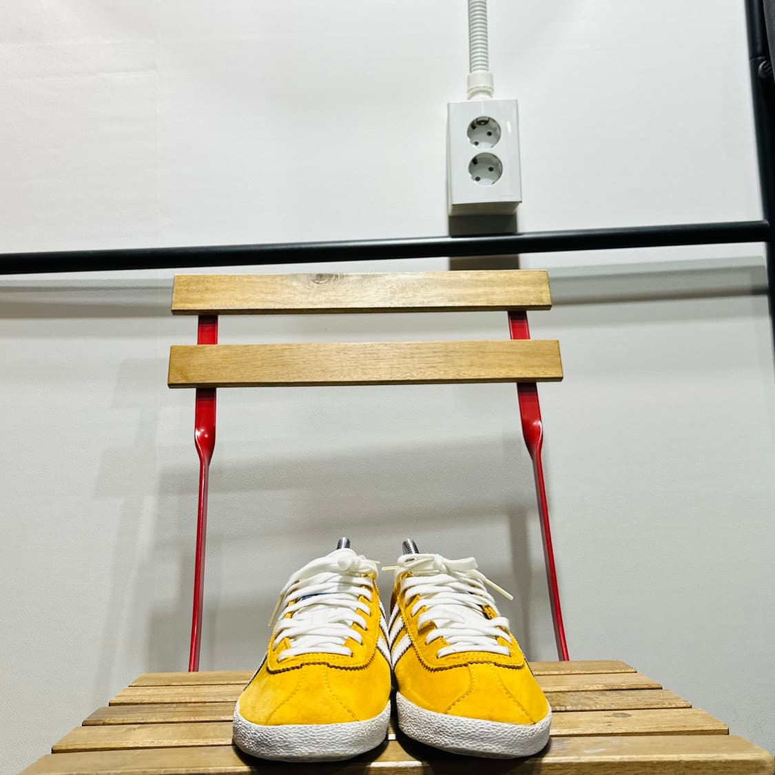 225) 아디다스 운동화 여성 여자 신발 가젤 옐로우 스웨이드 상품이미지2