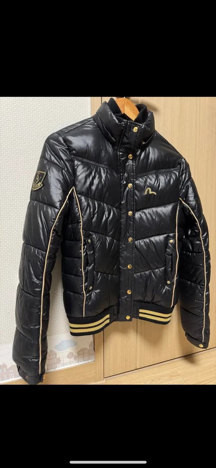 Evisu 에비수 금장 검금 패딩 상품이미지1