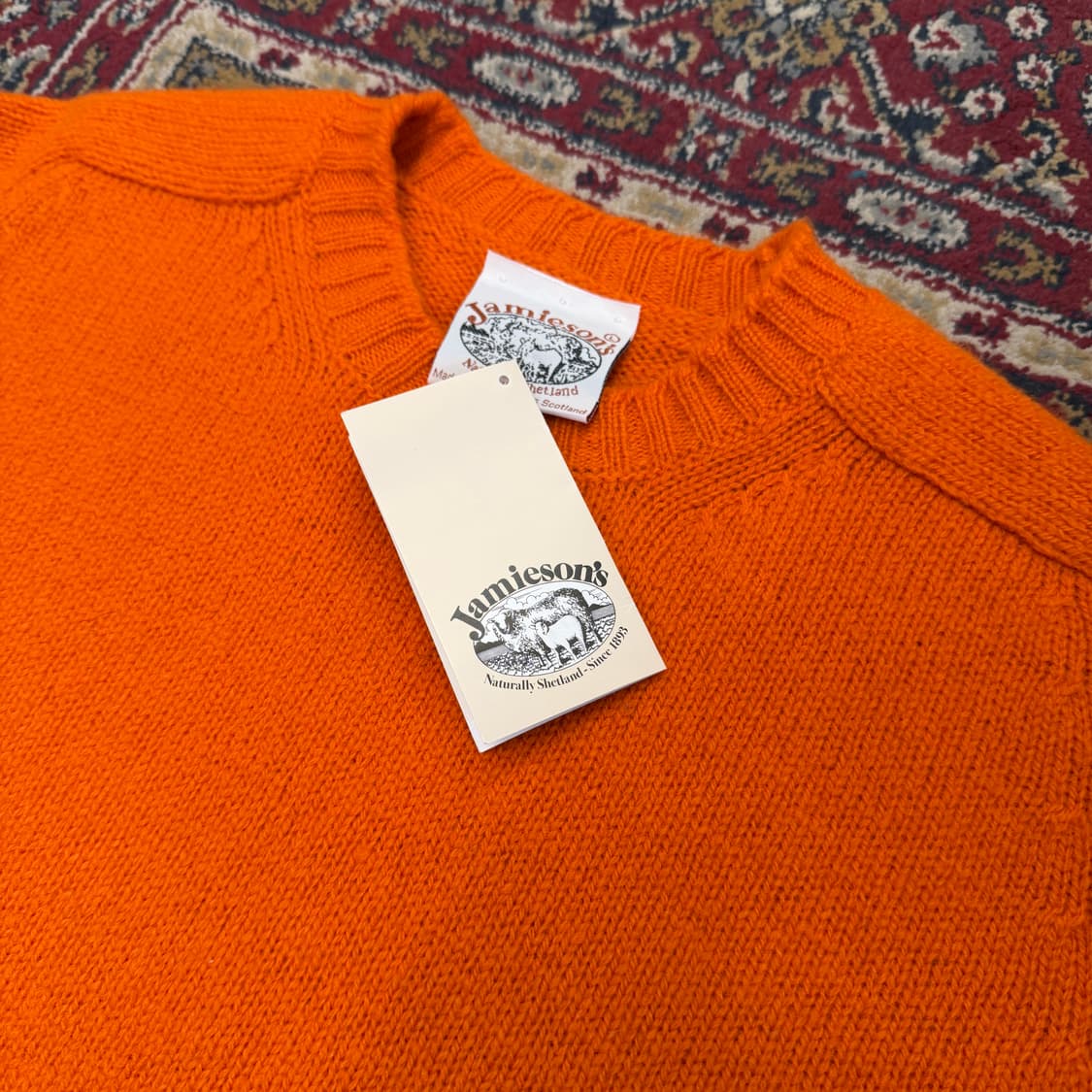 제이미슨스 쉐기독 크루넥 니트 [ 100 ] 상품이미지2