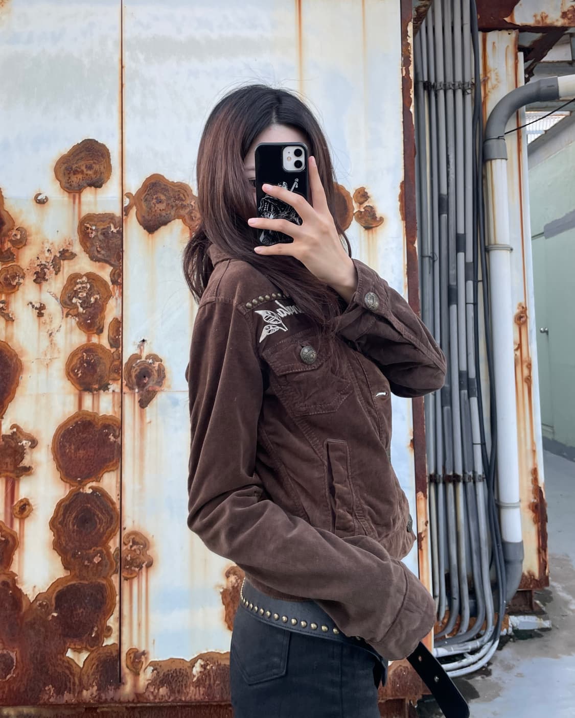 🎸웨스턴 스타일 브라운 자켓🎸 상품이미지3