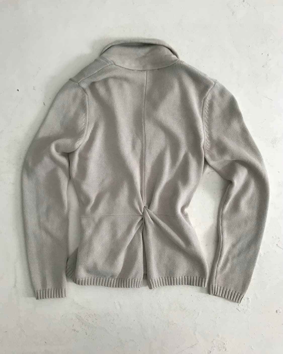 Greyish ivory 2 button knit jacket 상품이미지7